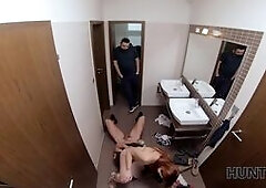 Man meets sweet ginger at mall and fucks her for cash