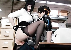 Zenless Zone Zero. Miyabi dominates Harumasa's wang - MollyredwoIf
