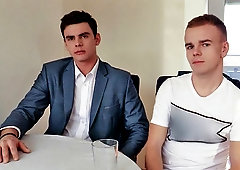 Bubble butt dude takes it on all fours to pay off a loan shark