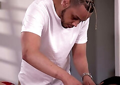 3rd Degree: Bald Pussy Filled to the Brim