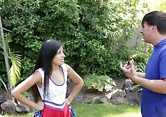 3rd Degree: Popping a Load on Jasmine's Face