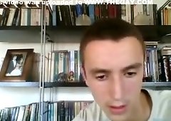 Teaches His Handsome Ass By Cam