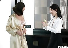 Eve hires Rikako to aid with her adult content. When that babe hits a sales slump, this babe makes a decision solely a collab can aid her recover.