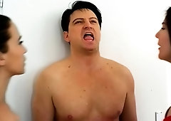 mira and lyla spit on slave bobby