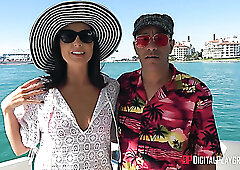 Vacation with alluring Charles Dera includes some good doggy banging