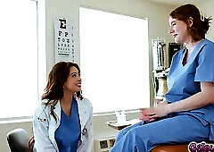 Riley Nixon gets some tips and guidance from Chloe Surreal