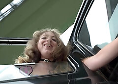 Great fake taxi XXX scene with whorish chick Venom Evil