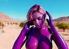Queen of the Purple Knob Eaters (ai generated)
