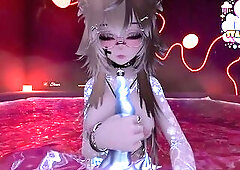 breasty lascivious hottie sucks your penis in the jacuzzi