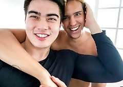 Axel Kane and Johnny Bandera enjoying hectic anal