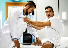 Doctor Dante Colle fucked by his patient, Paddy O'Brian