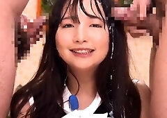 JAV Newscaster Cum Bukkake