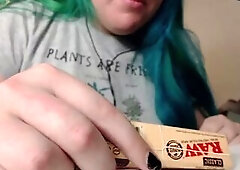 ASMR joint rolling by pear