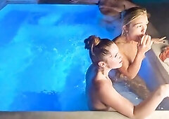 Sexy Tub Trio With Deliah Grace & Scarlett Gushes WCA Productions