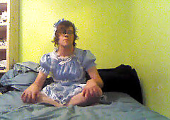 Crossdresser dress, faggot