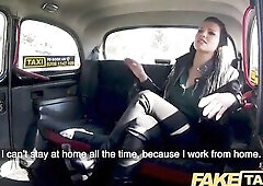Fake Taxi Hawt large titties German lusts for large jock taxi romp on roadside