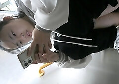 Amateur Asian Teen Fucks Her Boyfriend In a Hotel