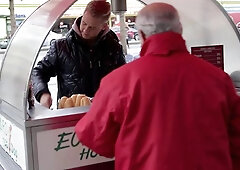 Mighty stallion invades cute boy's hole