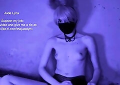 JUDE LYNX — FTM FEMBOY WITH A LARGE KNOB IN HIS PANTY