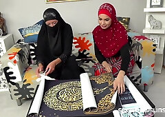 Muslim Babe Fucks for Posters