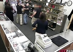 One More glamorous day in the Pawn shop. My day is going as planned, worthwhile and smooth. Then some dueche-bag walks in with his hawt wife trying to