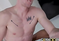 Price Hogan and Rico Vega Flip Fuck and Share a Double-Headed Dildo