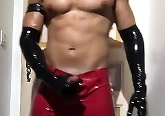 Rubbertwunk Jacking Off