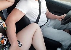 Couple Mischief in the Car ????