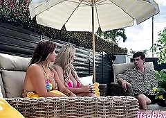 Three-some with Destiny James & Austan T