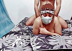 Pakistani chubby MILF doggystyle fuck with her client