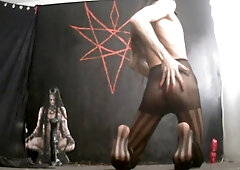 harlot sole fetish pantyhose