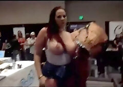 Dult3ntertinment3xpo Day 01 highlights CmS0d Pornstars: Big Tits, Babe  Big Ass Porn