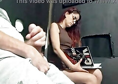 A college student stared at my erection in public!