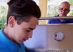 Stepmom Monique Alexander fucks a couple of teenagers