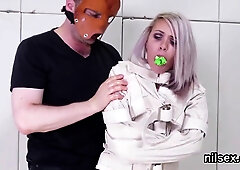 Nasty Cutie Was Taken In Butthole Loony Bin For Uninhib