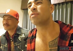 Mirko Kavocs FTM Slit Gets Predominated By 2 Super-naughty Big Peckers
