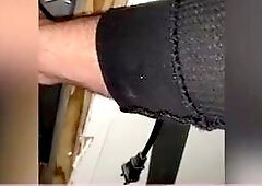 My first ever black cock. Husband brought wife a black cock from OF. Captions by real amateur wife!