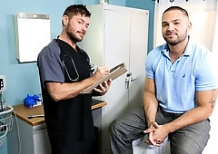 Doctor Jack Andy fucking his horniest patient yet, Julian Knowles