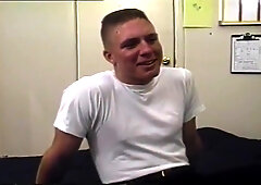 Shy Straight Guy Strips Naked On Camera