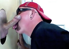 Soccer Daddy Cums At The Gloryhole