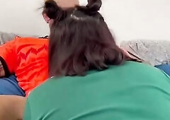 Mexico won the football wager, and that babe obviously lost.
