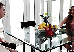 Samantha Lexi and Anissa Kate are always in the mood to suck knobs and get drilled