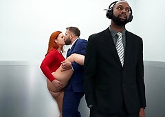 Brazzers: A Smoking Hot Elevator Encounter