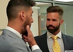 Muscle gay anal sex and cumshot