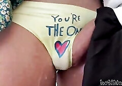 Stranger in Oriental Bus Jizz flow in Pants Compilation