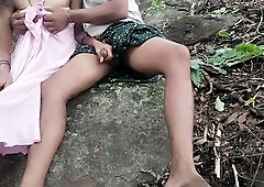 A Girl Was Suddenly Came Here When Im Alone In Forest, Fucking Hard And Blowjob,agirl Was Surprise To Me When I Masturbating