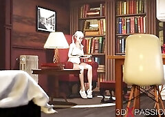 Large melons super floozy has hard anal sex with hawt t-girl futa in the darksome dungeon