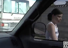 Holly Lane Sucked My Dick in My F150