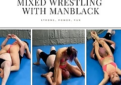 Dina participated in the ANCHI event in Budapest, competing in honeys's wrestling matches! A tall and rock hard dude nicknamed "The Stud in 