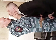 2 cops arrested stud in suit and slobber pee and beat him